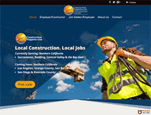 Tablet Screenshot of constructionhappens.com
